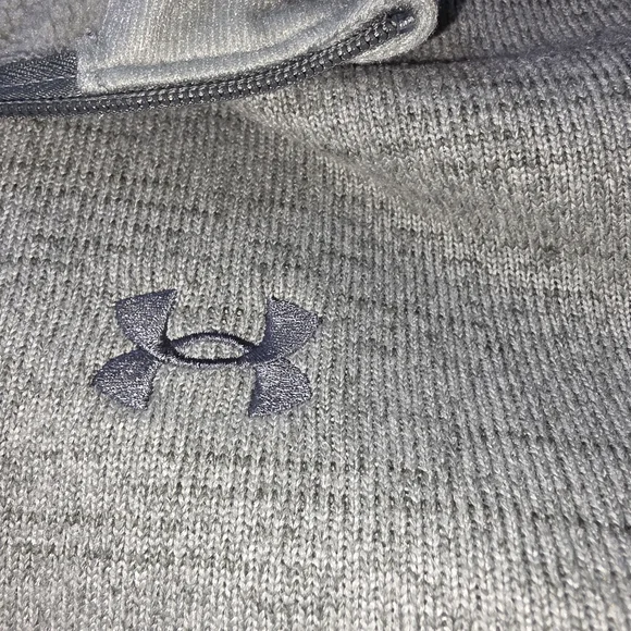 Under Armour Men's Expanse Specialist 1/4 Zip Pullover Green Med Sleeve Pocket - Picture 6 of 10